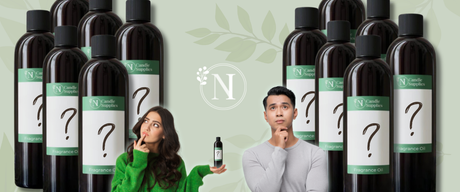 a man and woman wondering what ingredients are in fragrance oils