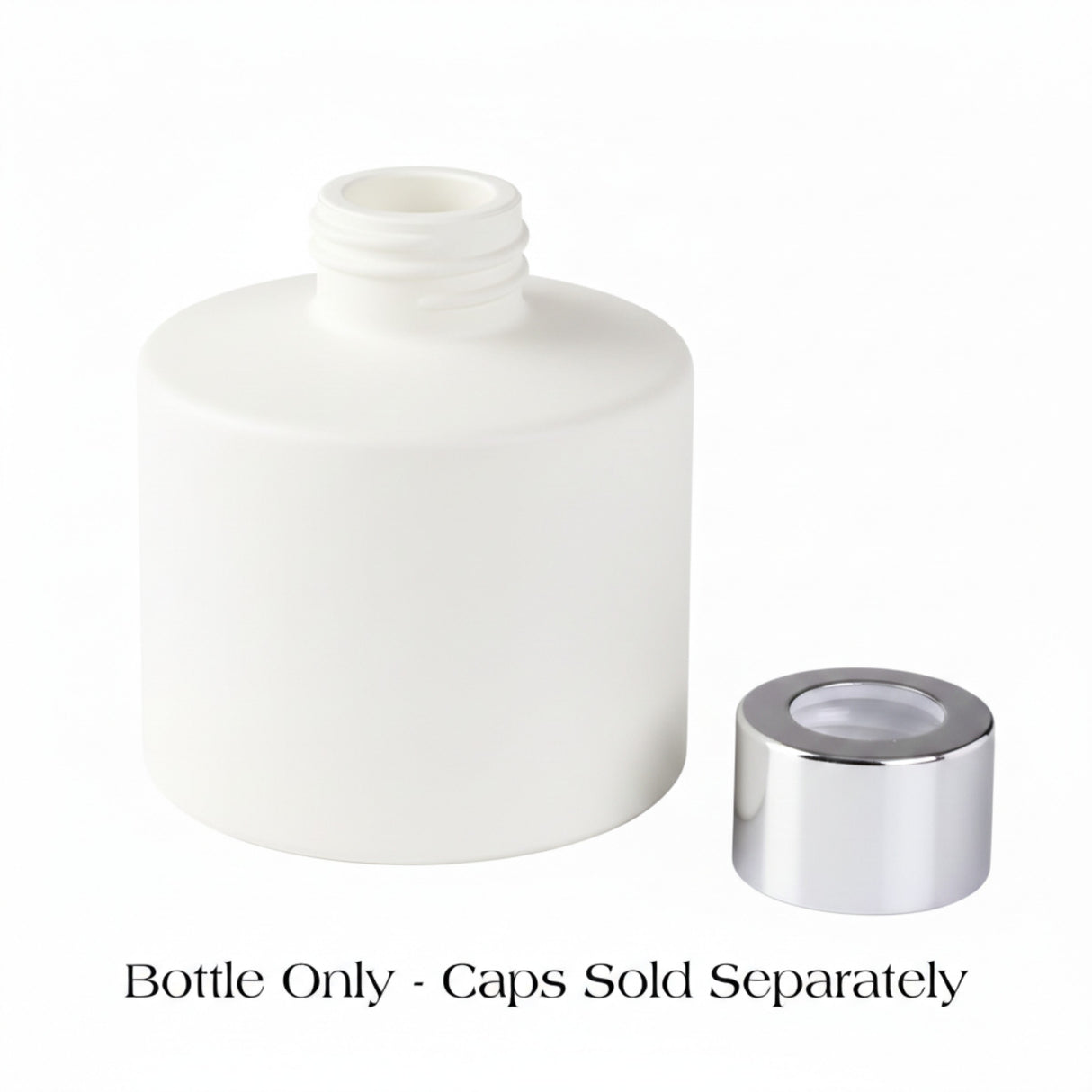 Circular Reed Diffuser BOTTLE - 100ml - Gloss White