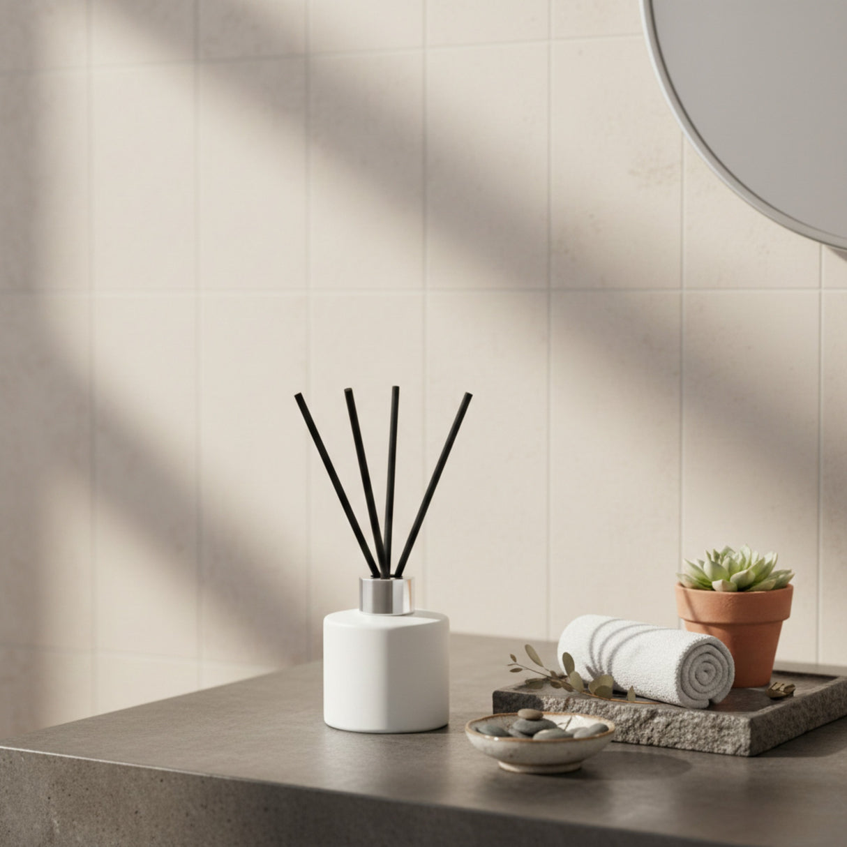 Silver Reed Diffuser Cap