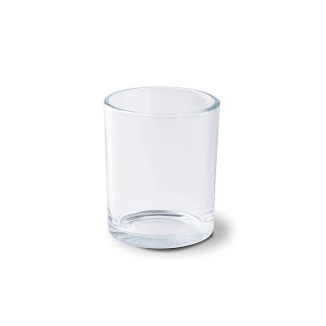 10cl Oxford Candle Jar (SMALL) - Clear Oxford Candle Jar NI Candle Supplies