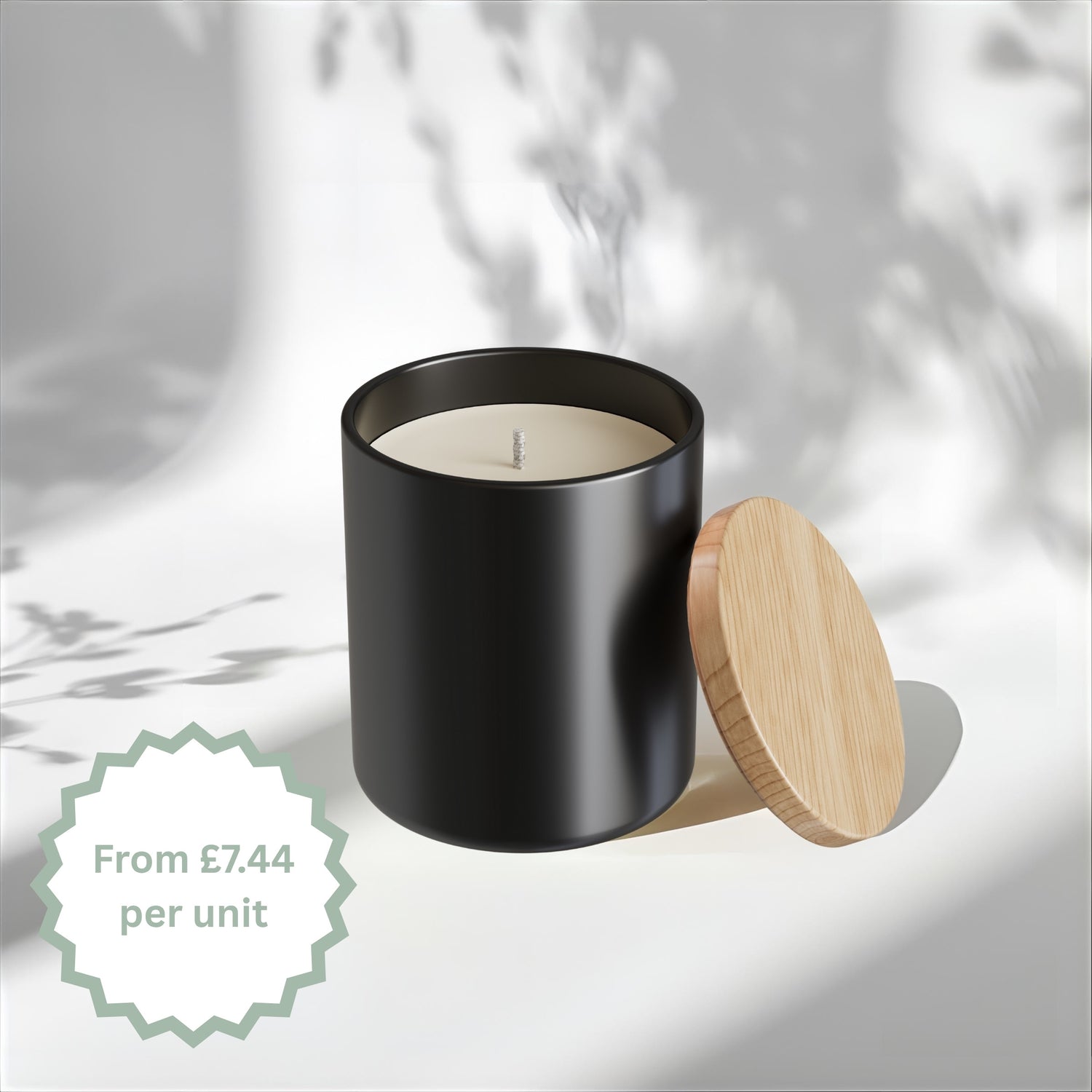 30cl Starter Signature Finished Candle – Matt Black