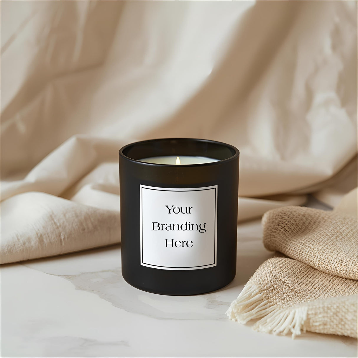 30cl Starter Signature Finished Candle – Matt Black