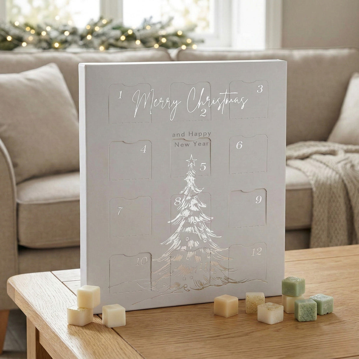 12 day Wax Melt Advent Calendar - Platinum Lumiere