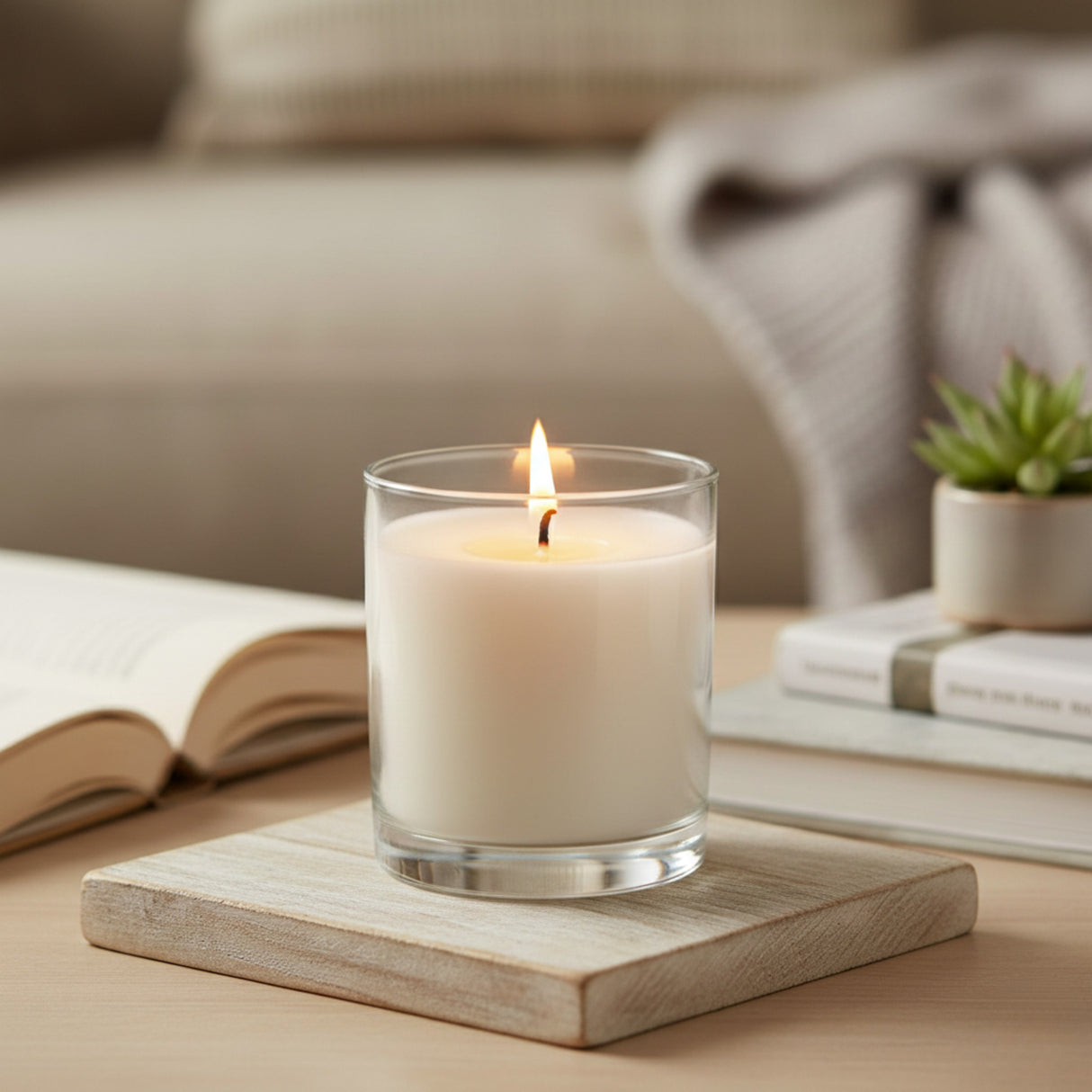 20cl Oxford Candle Jar (MEDIUM) - Clear