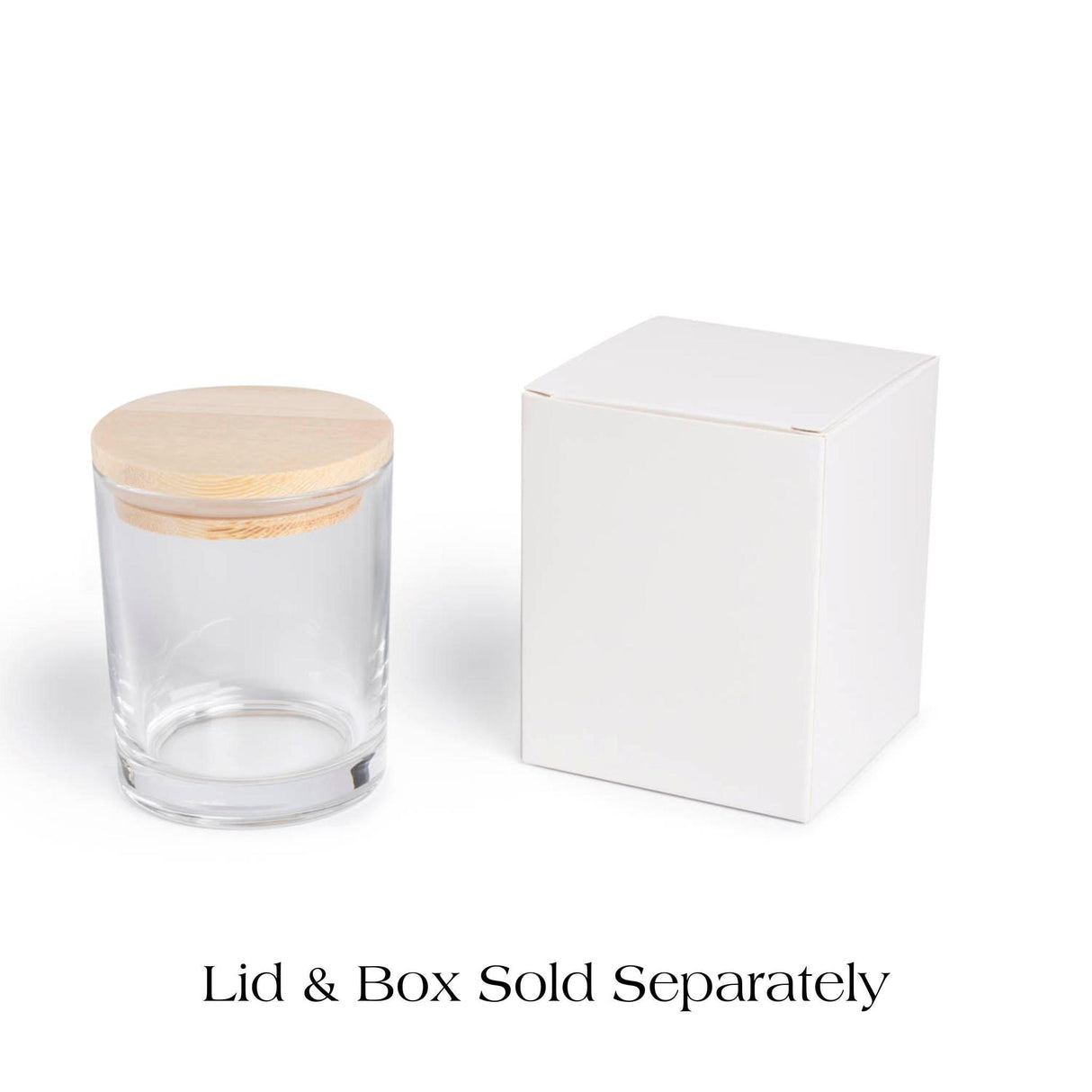 20cl Oxford Candle Jar (MEDIUM) - Clear Oxford Candle Jar NI Candle Supplies