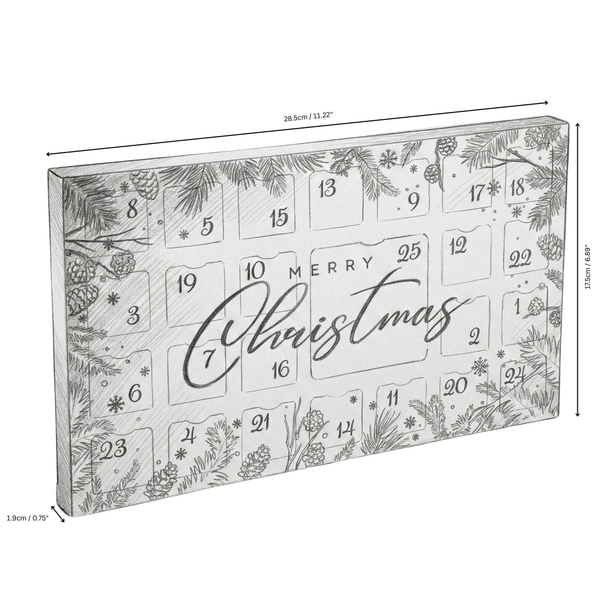 25 day Wax Melt Advent Calendar - Noir Luxe