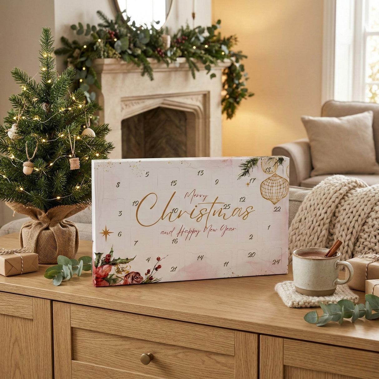 25 day Wax Melt Advent Calendar - Poinsettia Glow