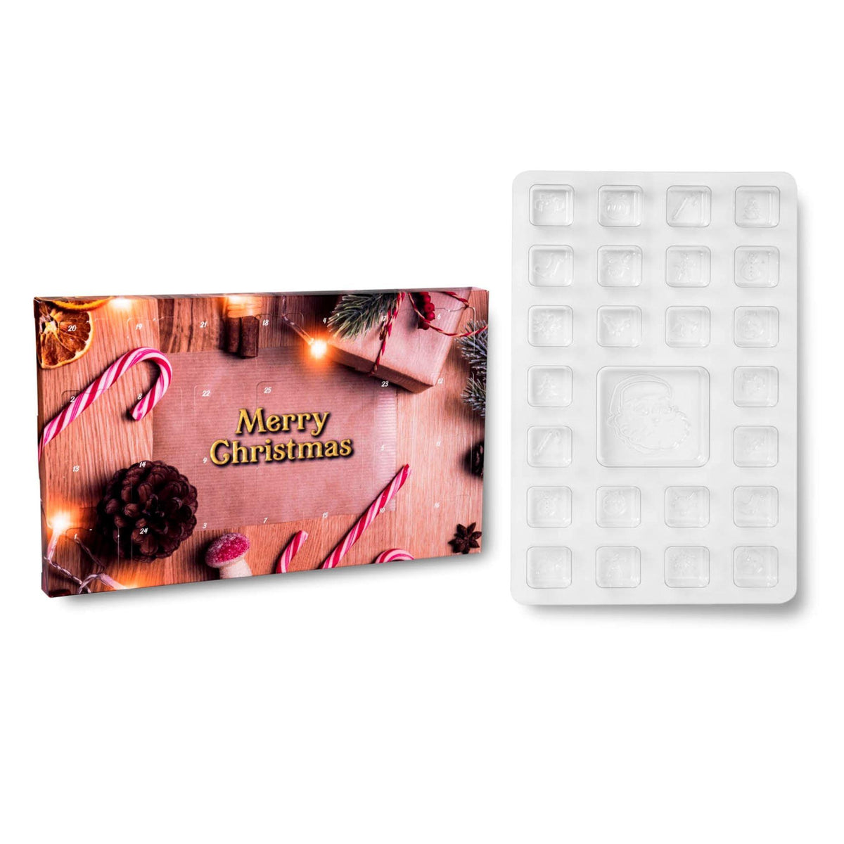 Wax Melt Advent Calendar Candy Cane NI Candle Supplies NI Candle Wax Melt Advent Calendar Candy Cane NI Candle Supplies NI Candle