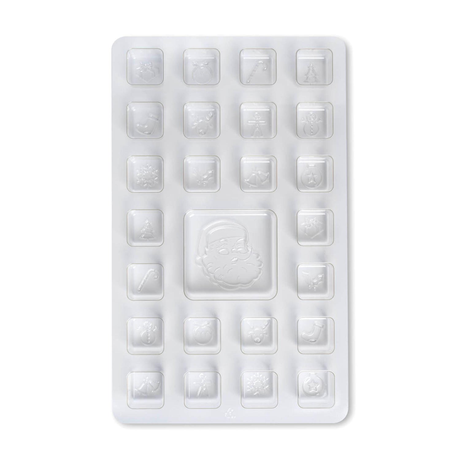 25 day Wax Melt Advent Calendar - Snowy Village Wax Melt Clamshell NI Candle Supplies