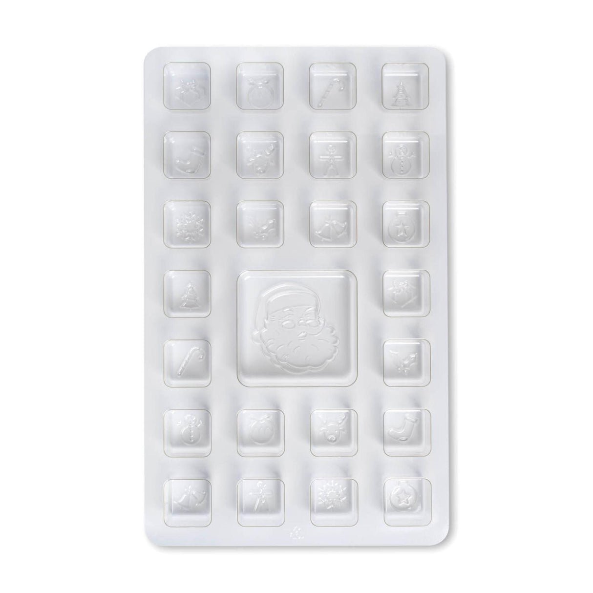 25 day Wax Melt Advent Calendar - Snowy Village Wax Melt Clamshell NI Candle Supplies