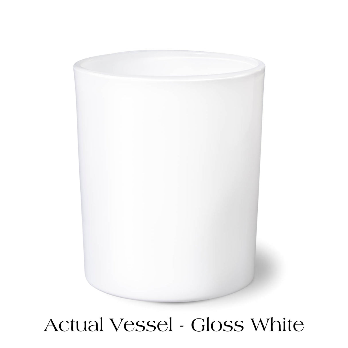 30cl Gloss White Kimberley Jar — 6 or 12 Finished Candles