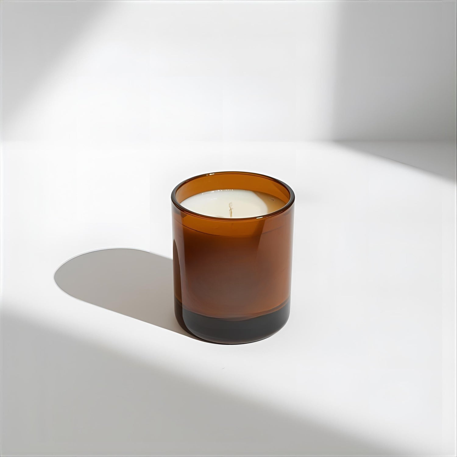 20cl Starter Signature Finished Candle – Amber Glass