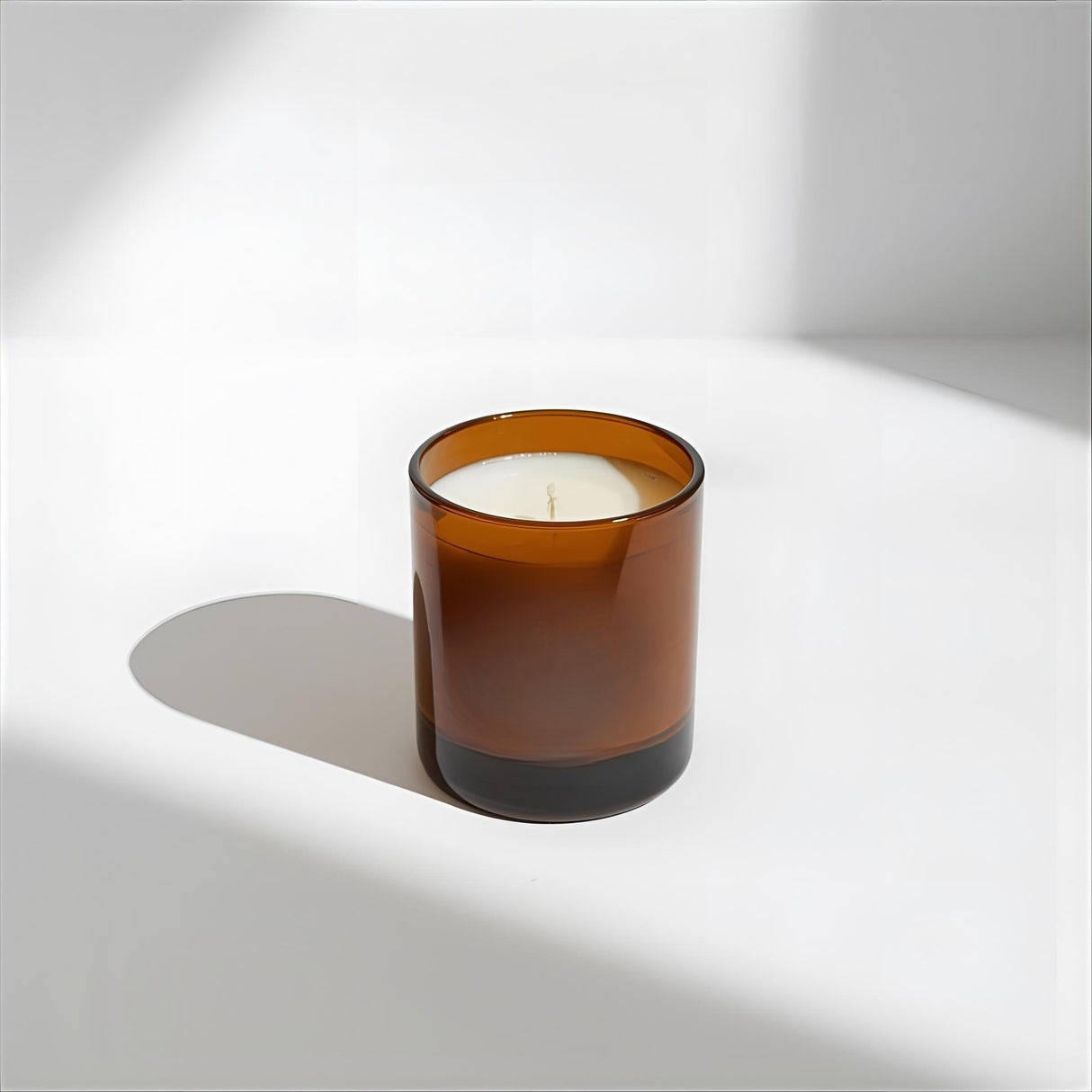 20cl Amber Oxford Jar — 6 or 12 Finished Candles