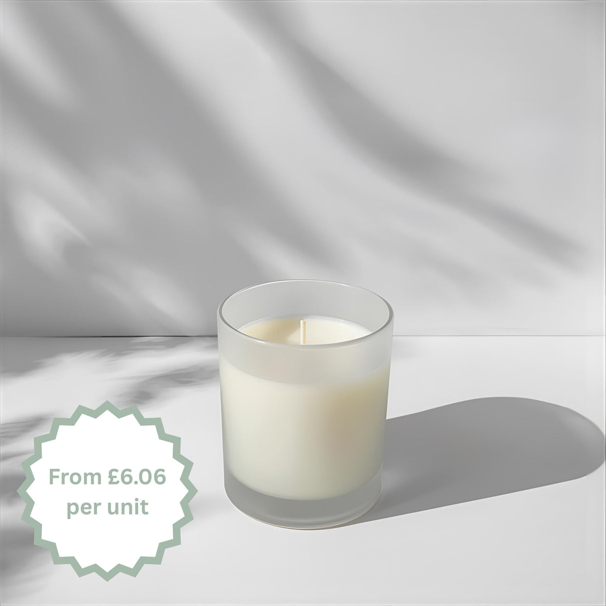 20cl Starter Signature Finished Candle – Frosted Finish