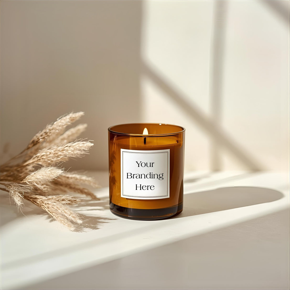 30cl Amber Kimberley Jar — 6 or 12 Finished Candles