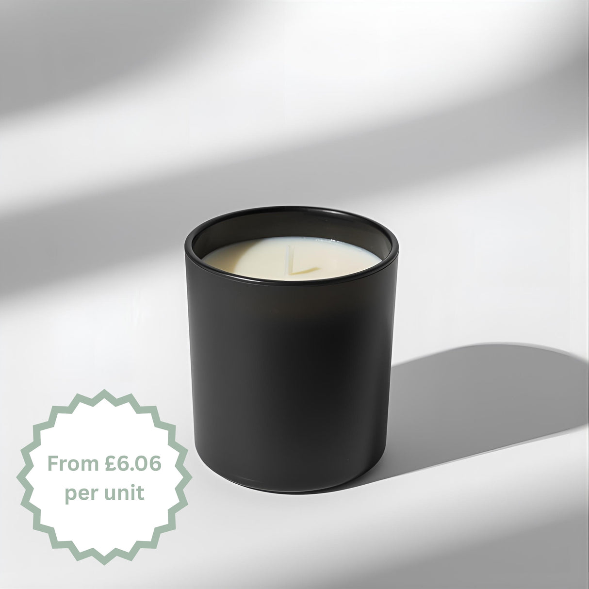 20cl Starter Signature Finished Candle – Matt Black