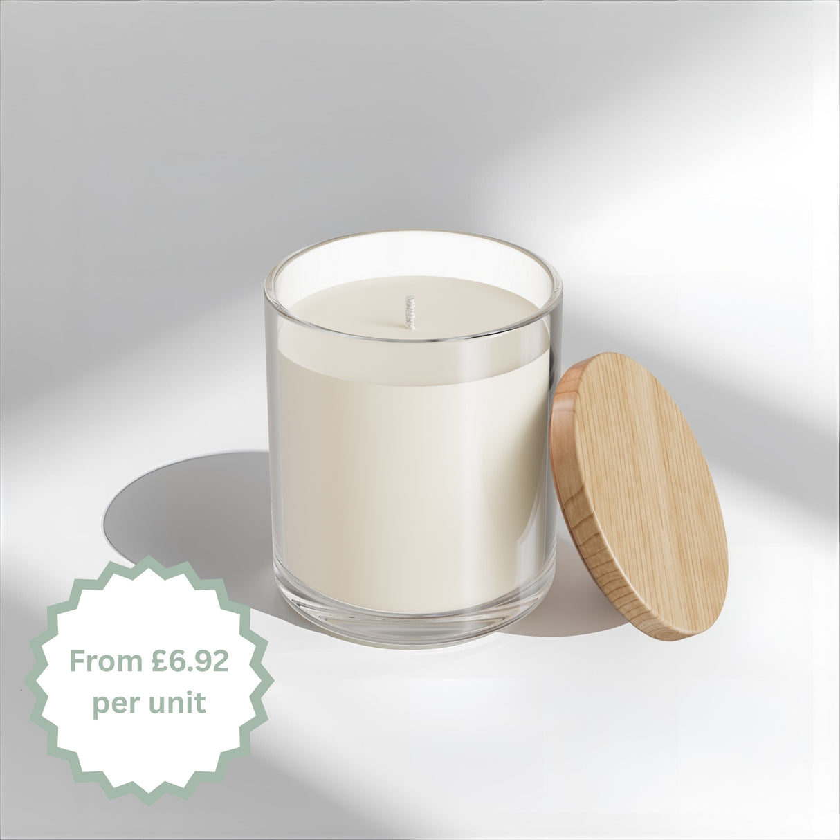 30cl Starter Signature Finished Candle – Clear Glass