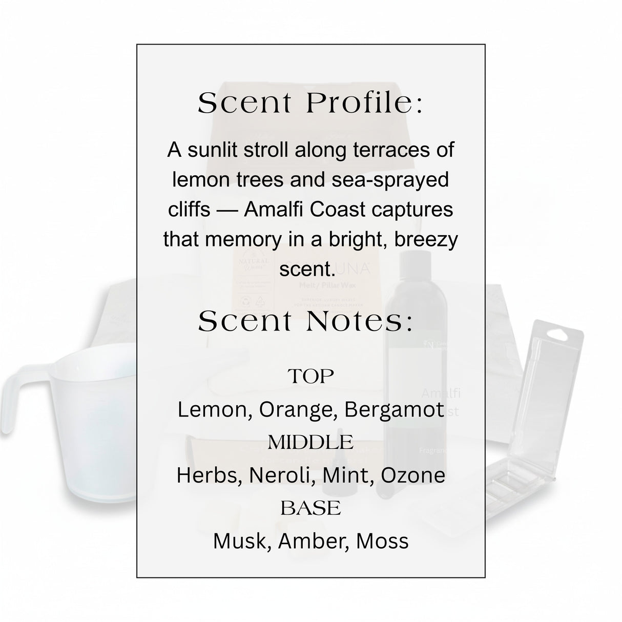 Wax Melt Kit - Amalfi Coast