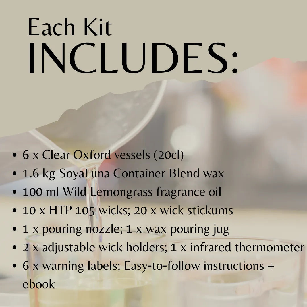 Artistry Candle Making Kit - 20cl Oxford
