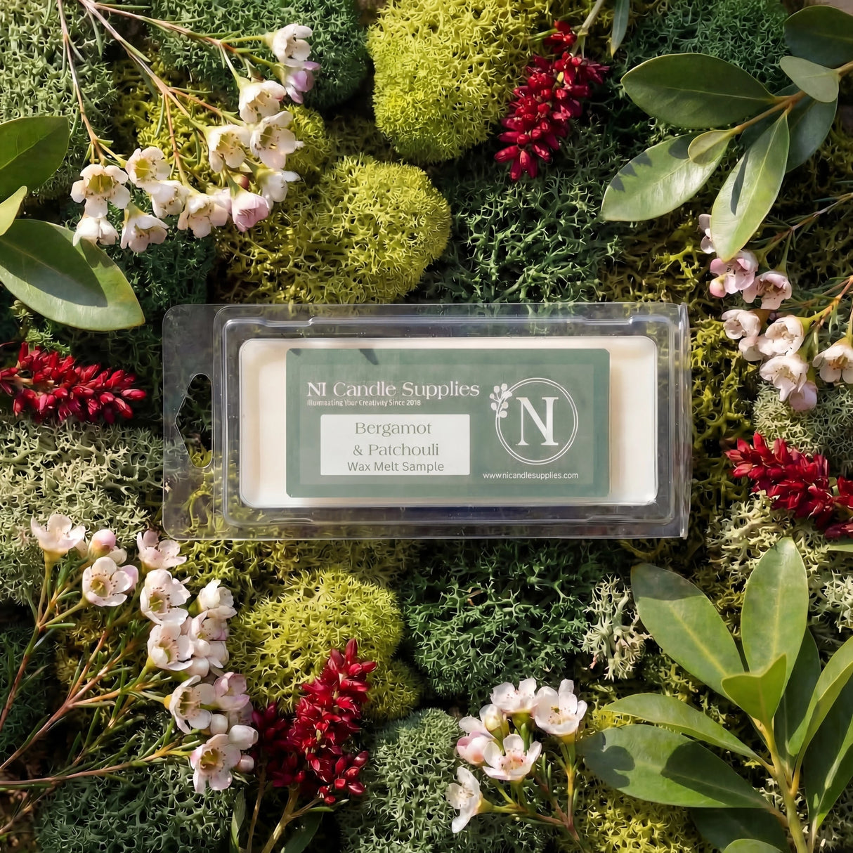 Bergamot & Patchouli Wax Melt Sample