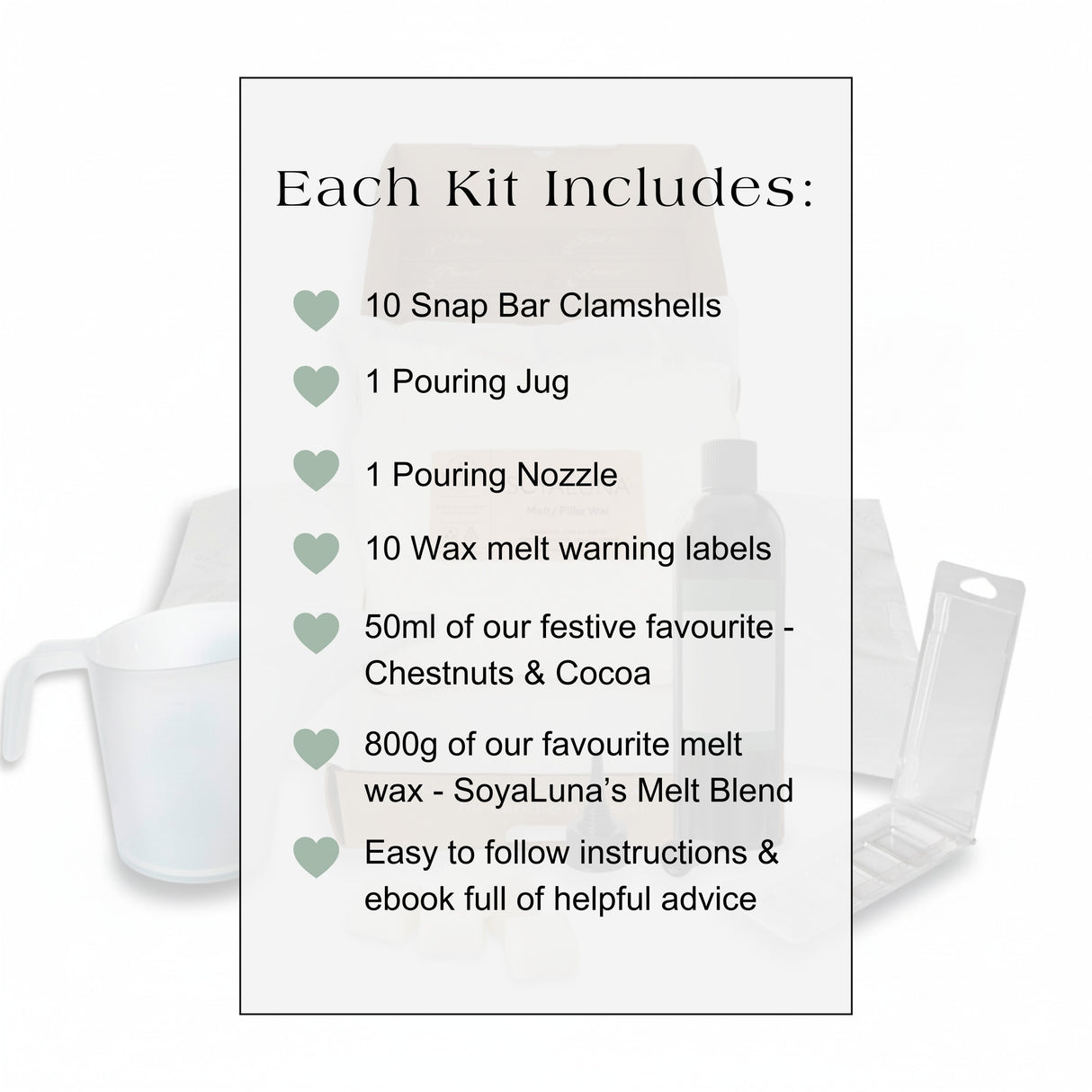 Wax Melt Kit - Chestnuts & Cocoa