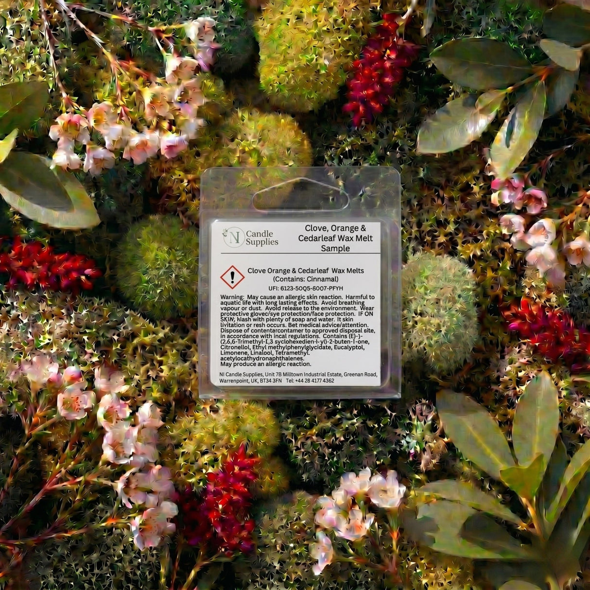 Clove, Orange & Cedarleaf Wax Melt Sample