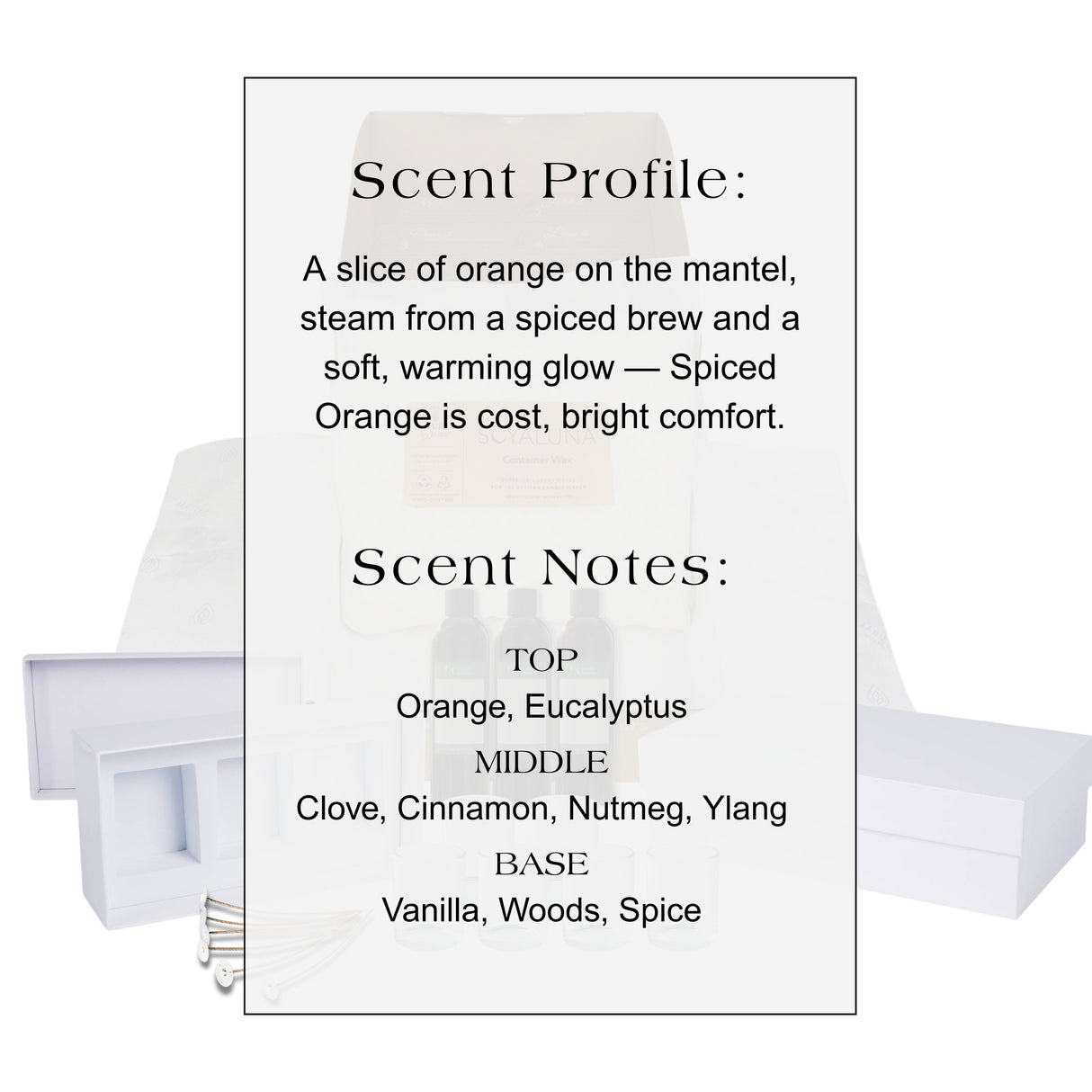 Make-Your-Own Scented Candle Gift Set - Festive Favourites