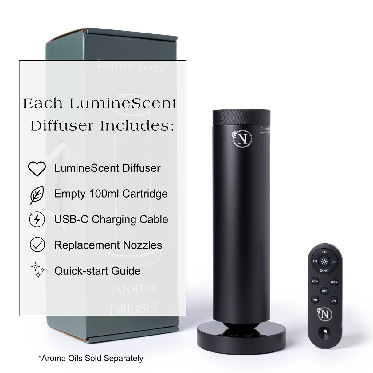 LumineScent — Premium Waterless Whole-Room Diffuser