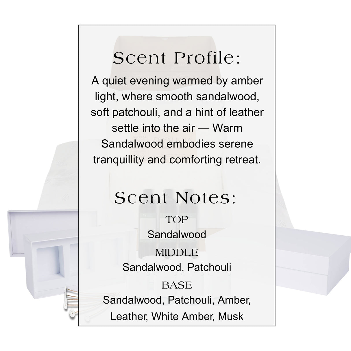 Make-Your-Own Scented Candle Gift Set - Masculine Favourites