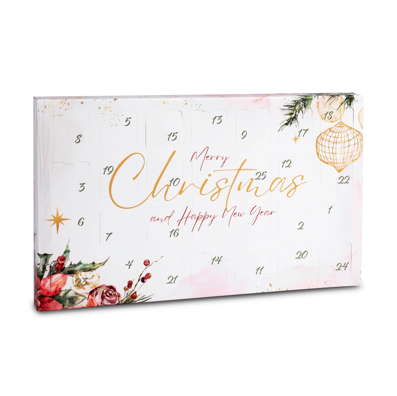 25 day Wax Melt Advent Calendar - Poinsettia Glow