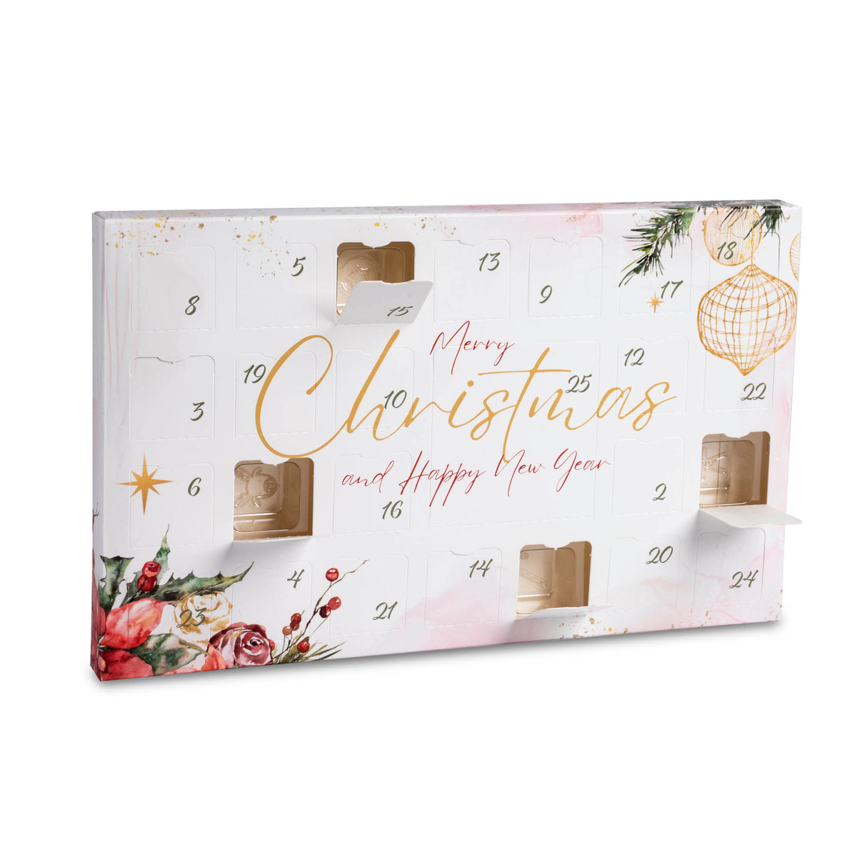 25 day Wax Melt Advent Calendar - Poinsettia Glow