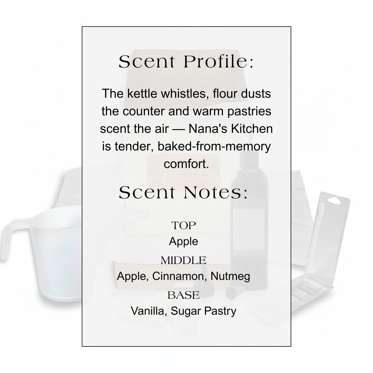 Wax Melt Making Kit - Nana's Kitchen