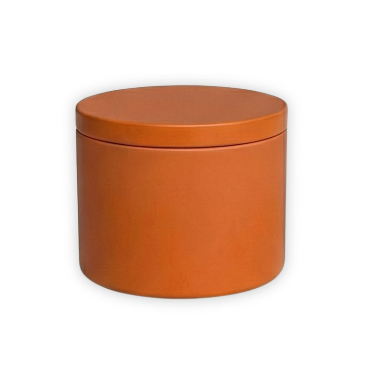Pumpkin Orange Candle Tin