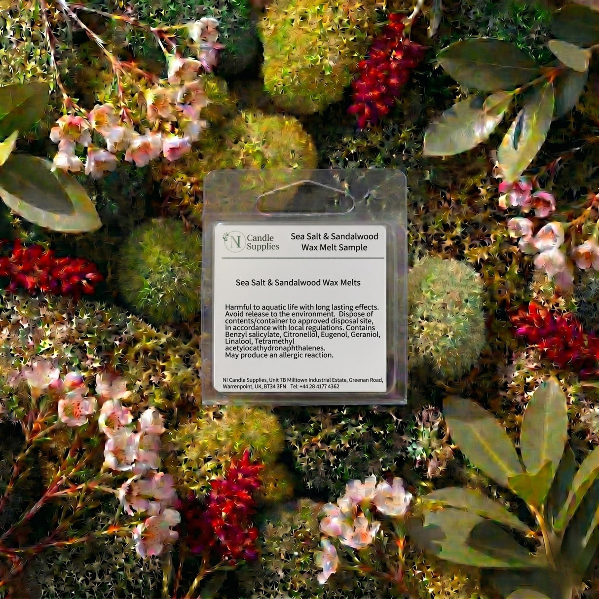 Sea Salt & Sandalwood Wax Melt Sample