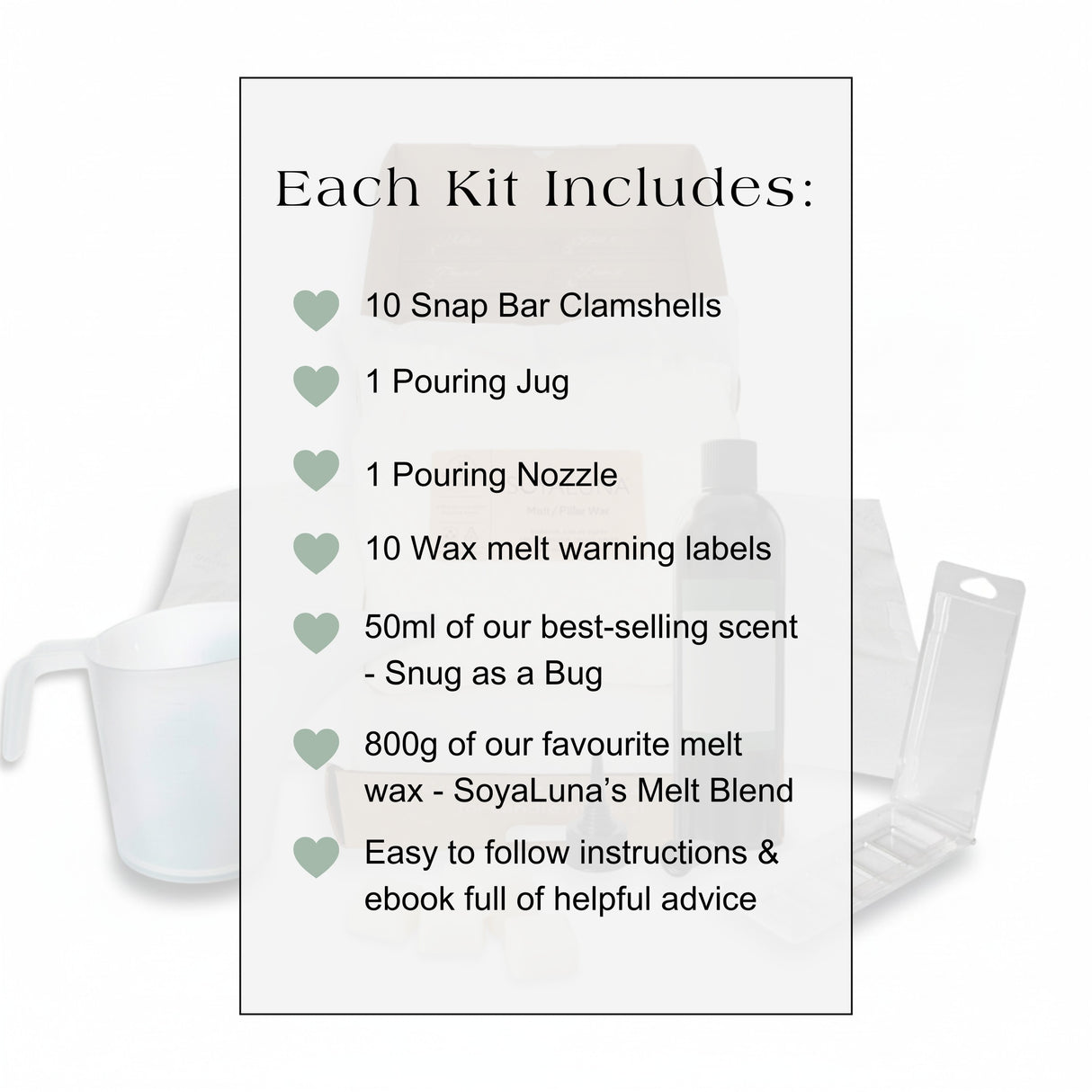 Melt Making Kit - Snug as a Bug