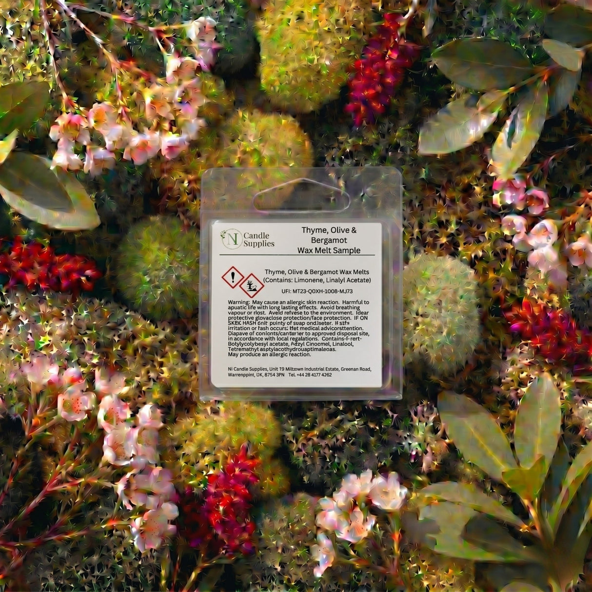 Thyme, Olive & Bergamot Wax Melt Sample