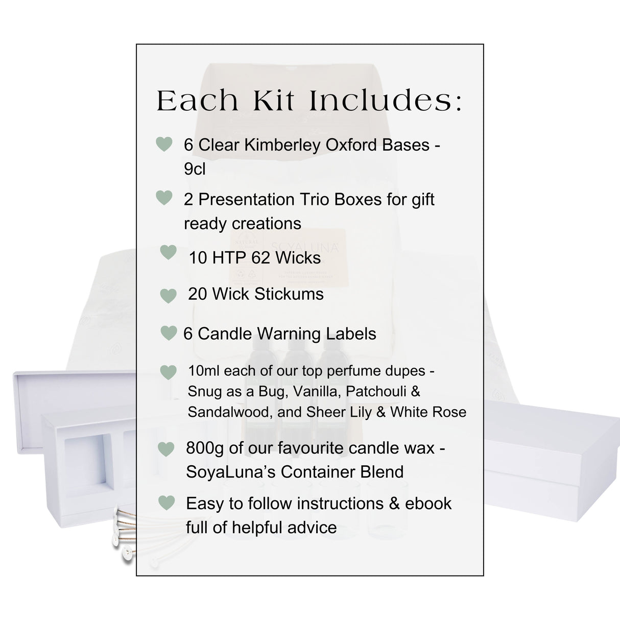 Make-Your-Own Scented Candle Gift Set - Top Perfume Dupes