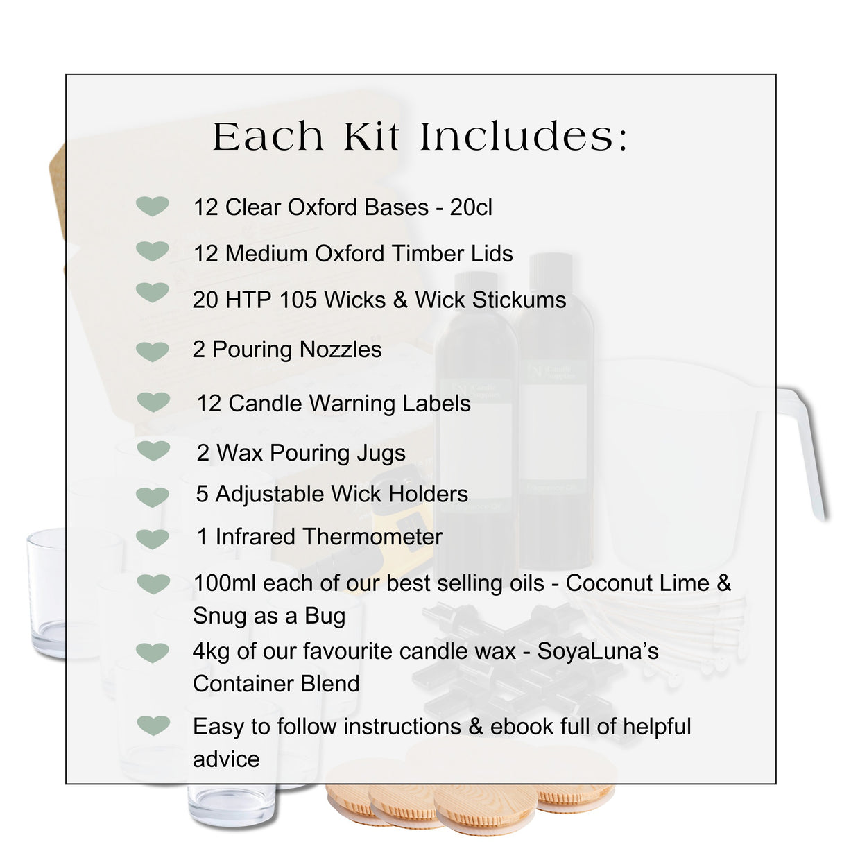 Ultimate Candle Making Kit - 20cl Oxford