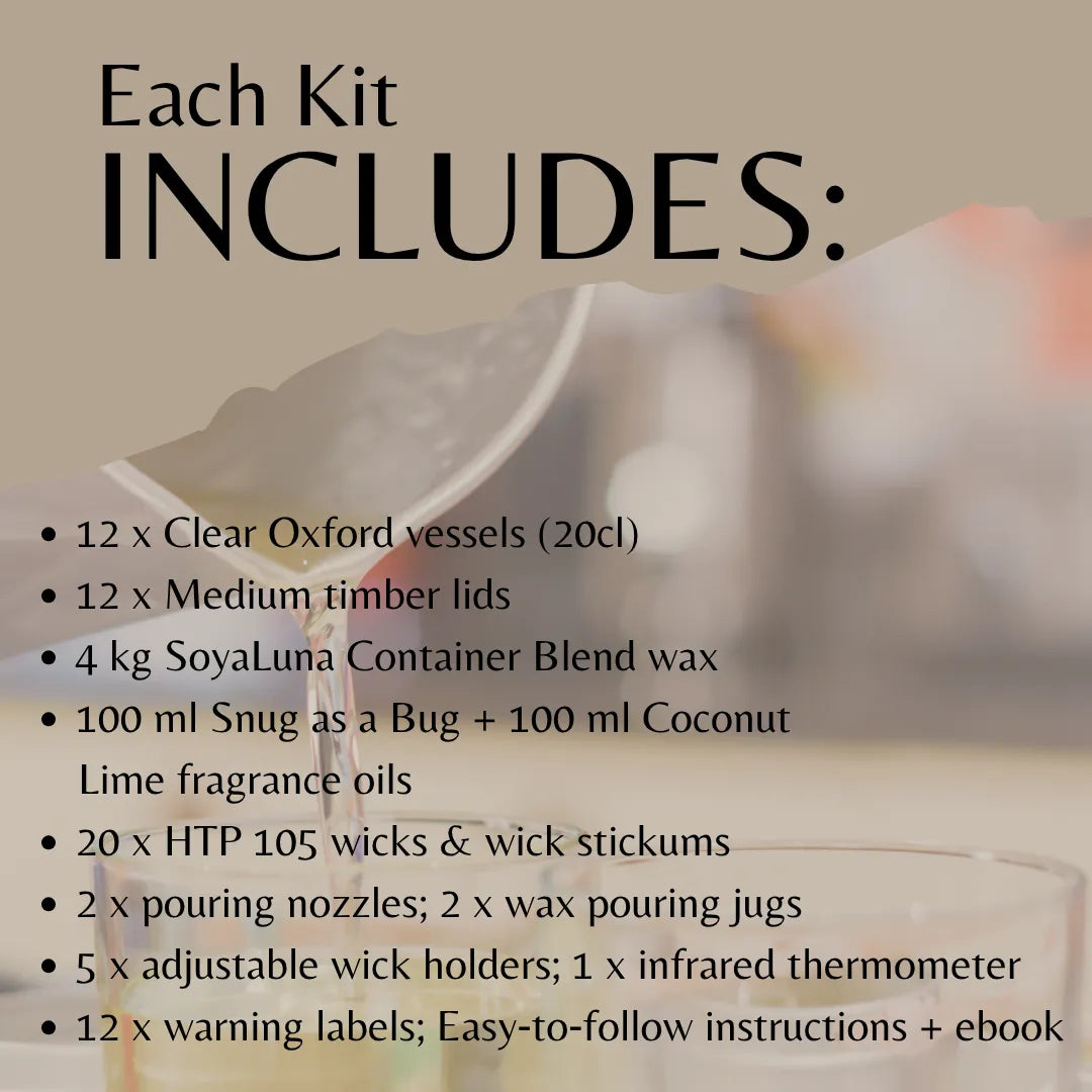 Ultimate Candle Making Kit - 20cl Oxford