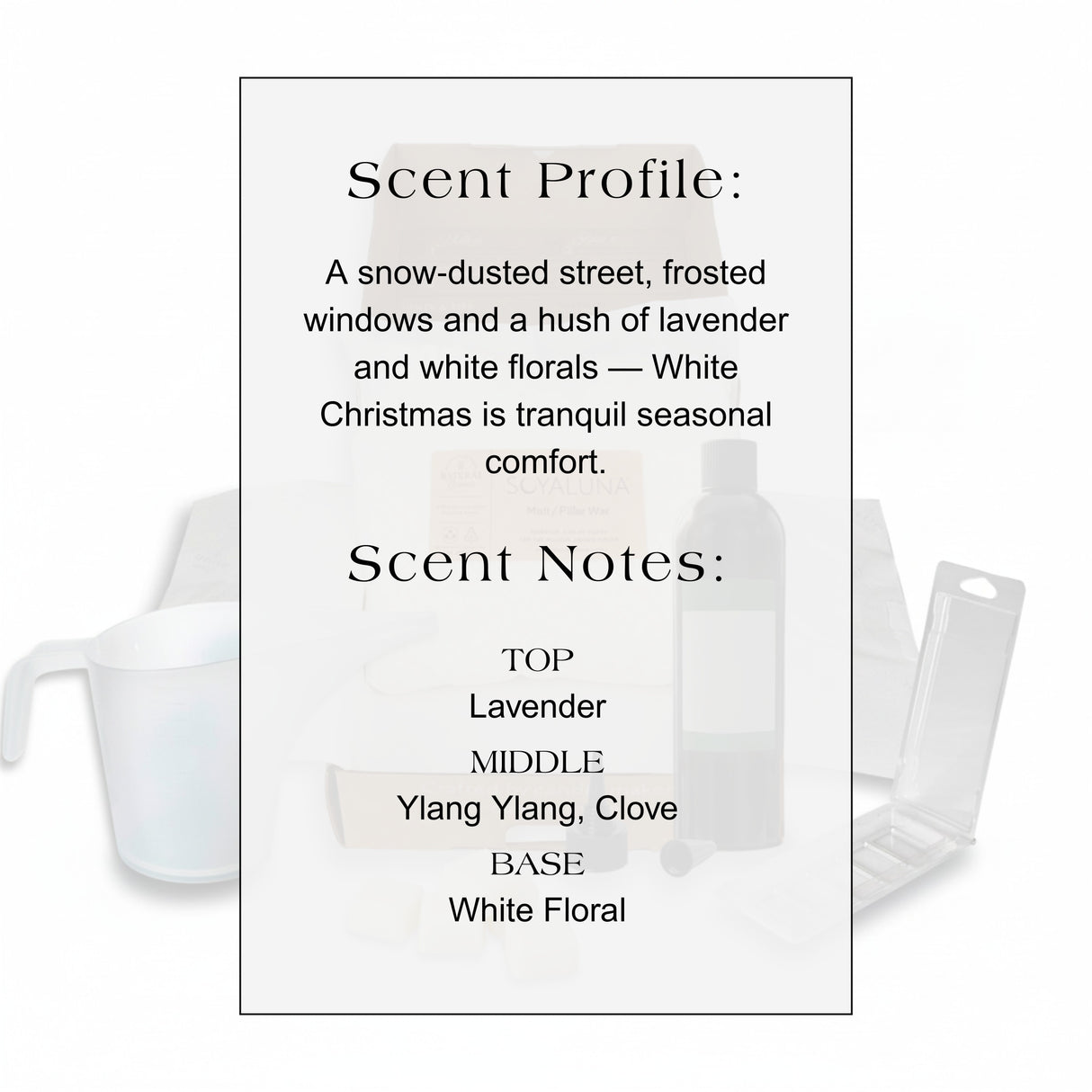 Wax Melt Kit - White Christmas