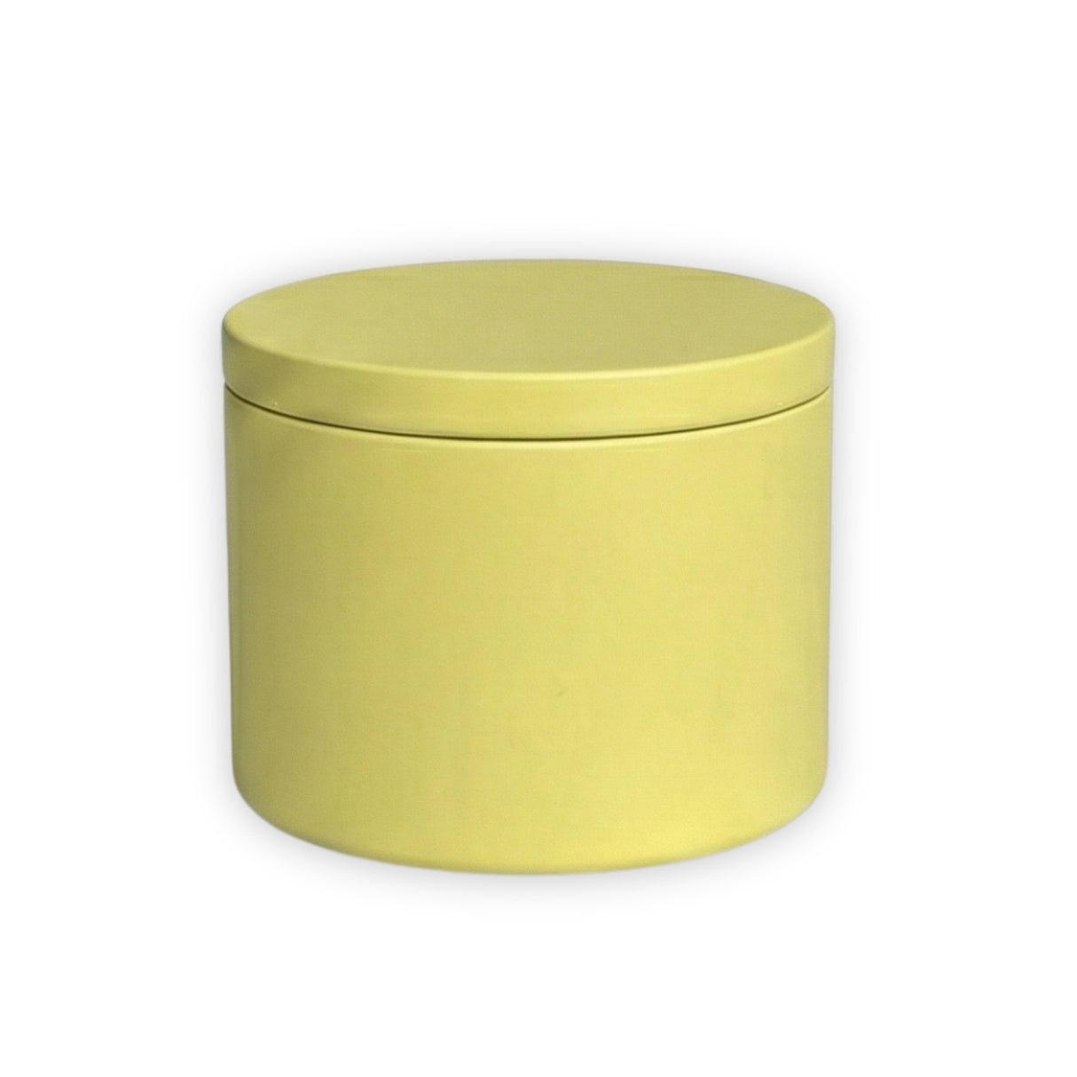 Warm Yellow Candle Tin