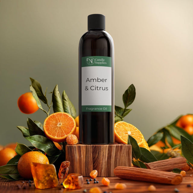 Amber & Citrus Fragrance Oil All Fragrance Oils NI Candle Supplies