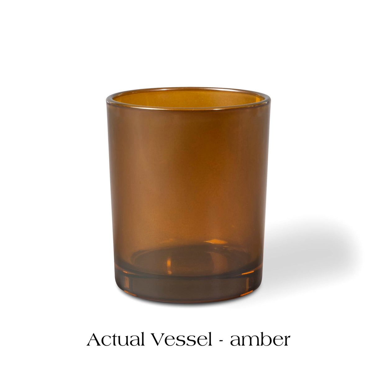 20cl Starter Signature Finished Candle – Amber Glass