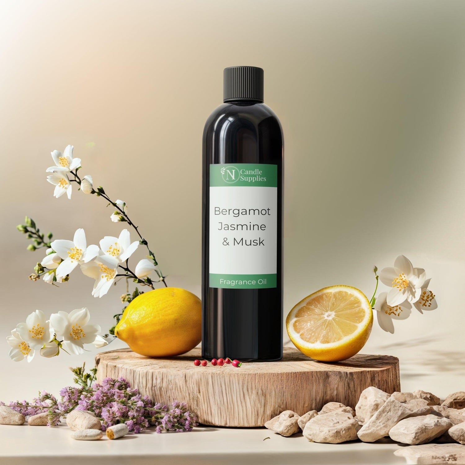 Bergamot, Jasmine & Musk Fragrance Oil All Fragrance Oils NI Candle Supplies