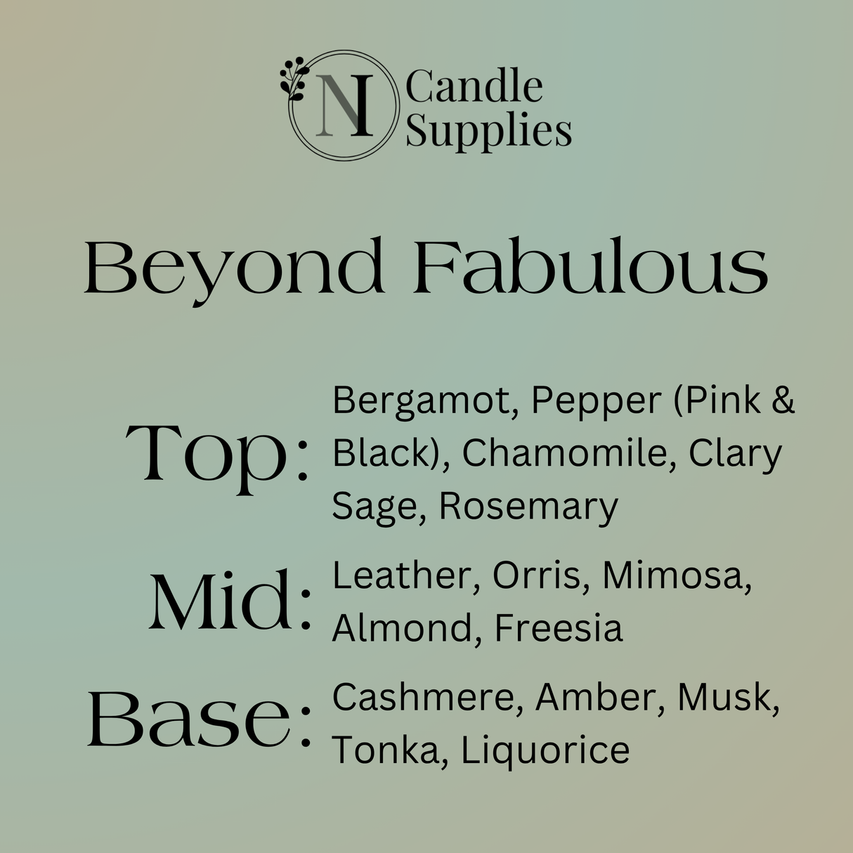Beyond Fabulous Fragrance Oil
