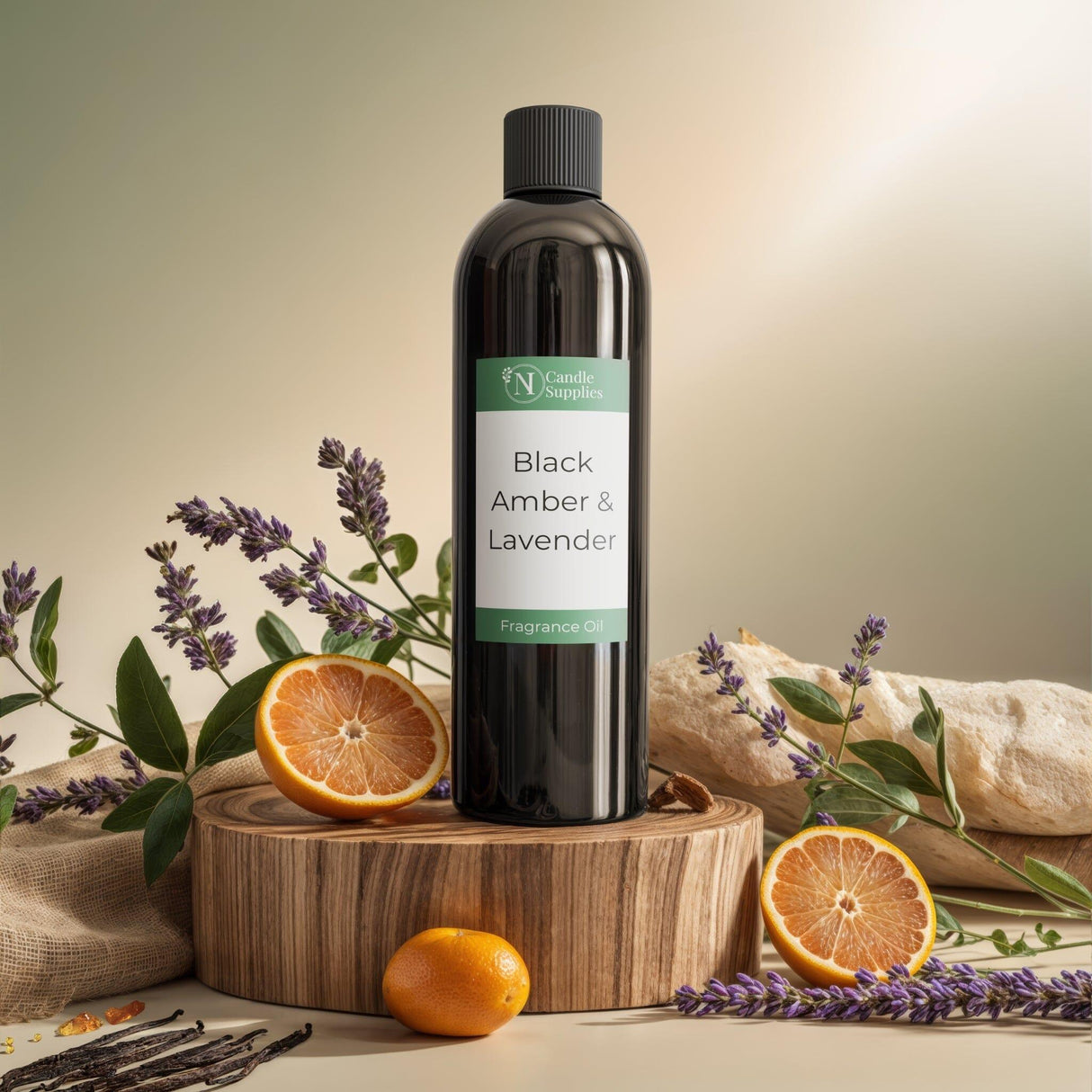 Black Amber & Lavender Fragrance Oil - Reformulated All Fragrance Oils NI Candle Supplies