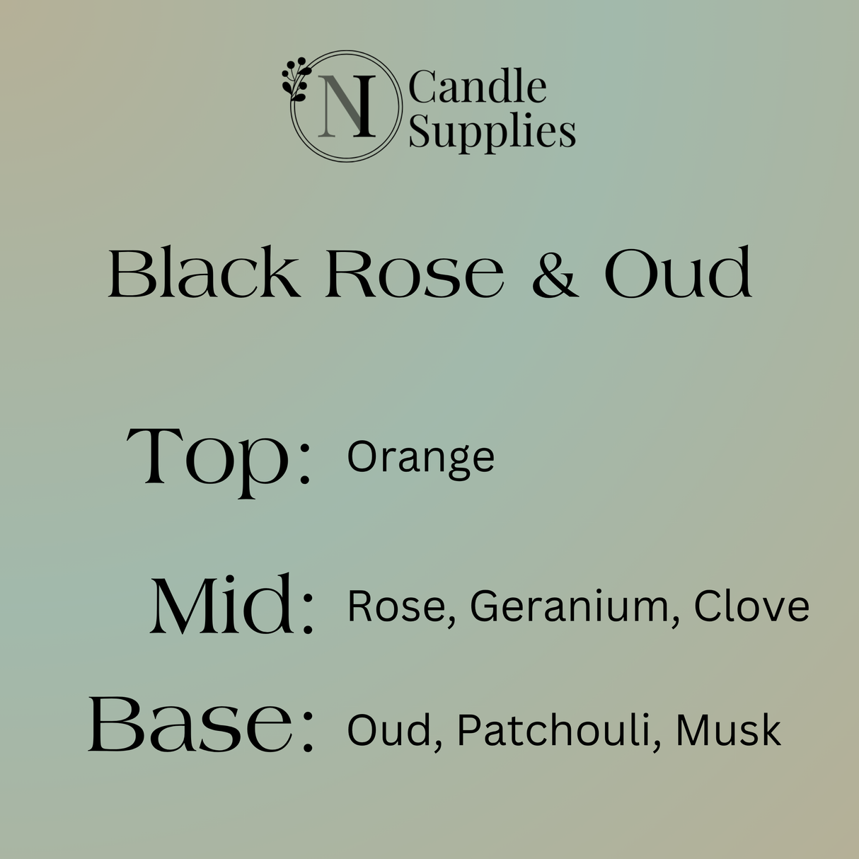 Black Rose & Oud Fragrance Oil - Reformulated