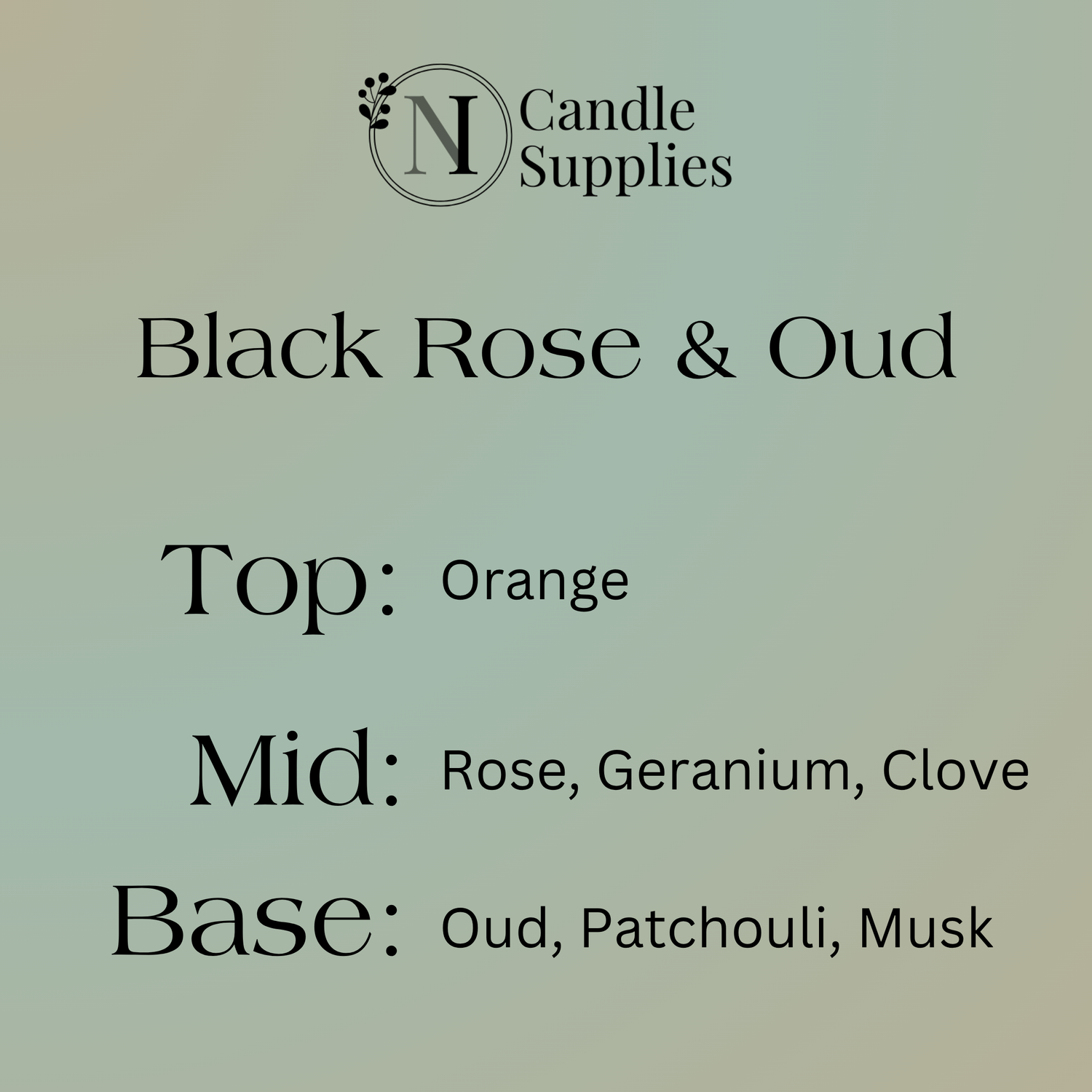 Black Rose & Oud Fragrance Oil - Reformulated