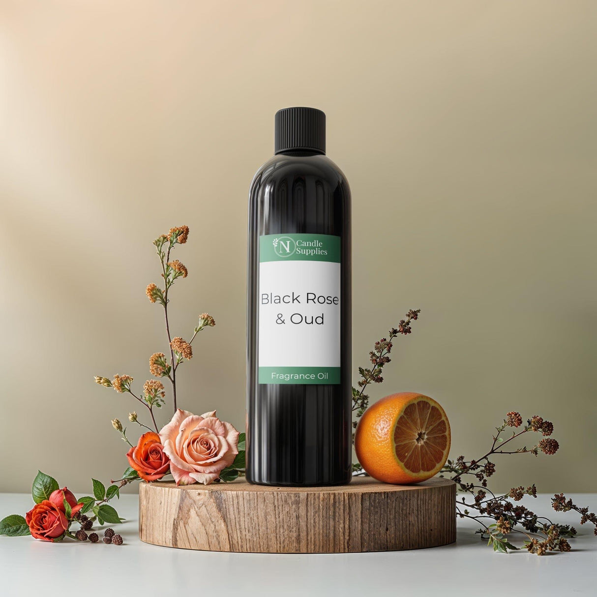 Black Rose & Oud Fragrance Oil - Reformulated All Fragrance Oils NI Candle Supplies