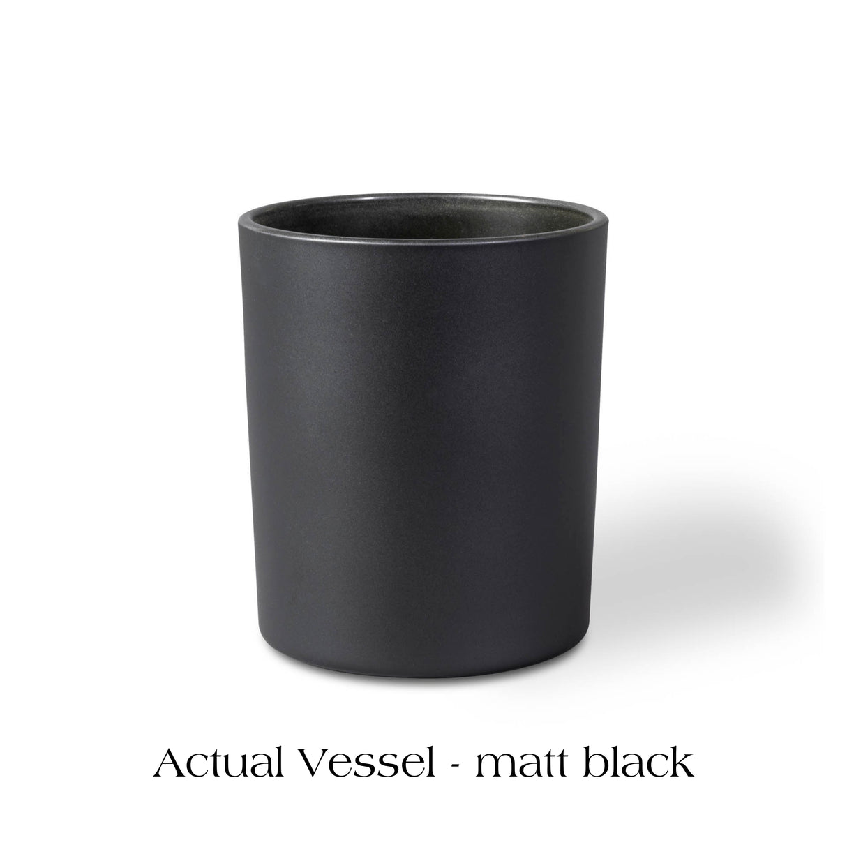 20cl Starter Signature Finished Candle – Matt Black